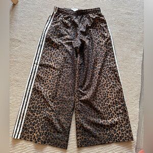 adidas Originals Leopard Firebird oversized track pants